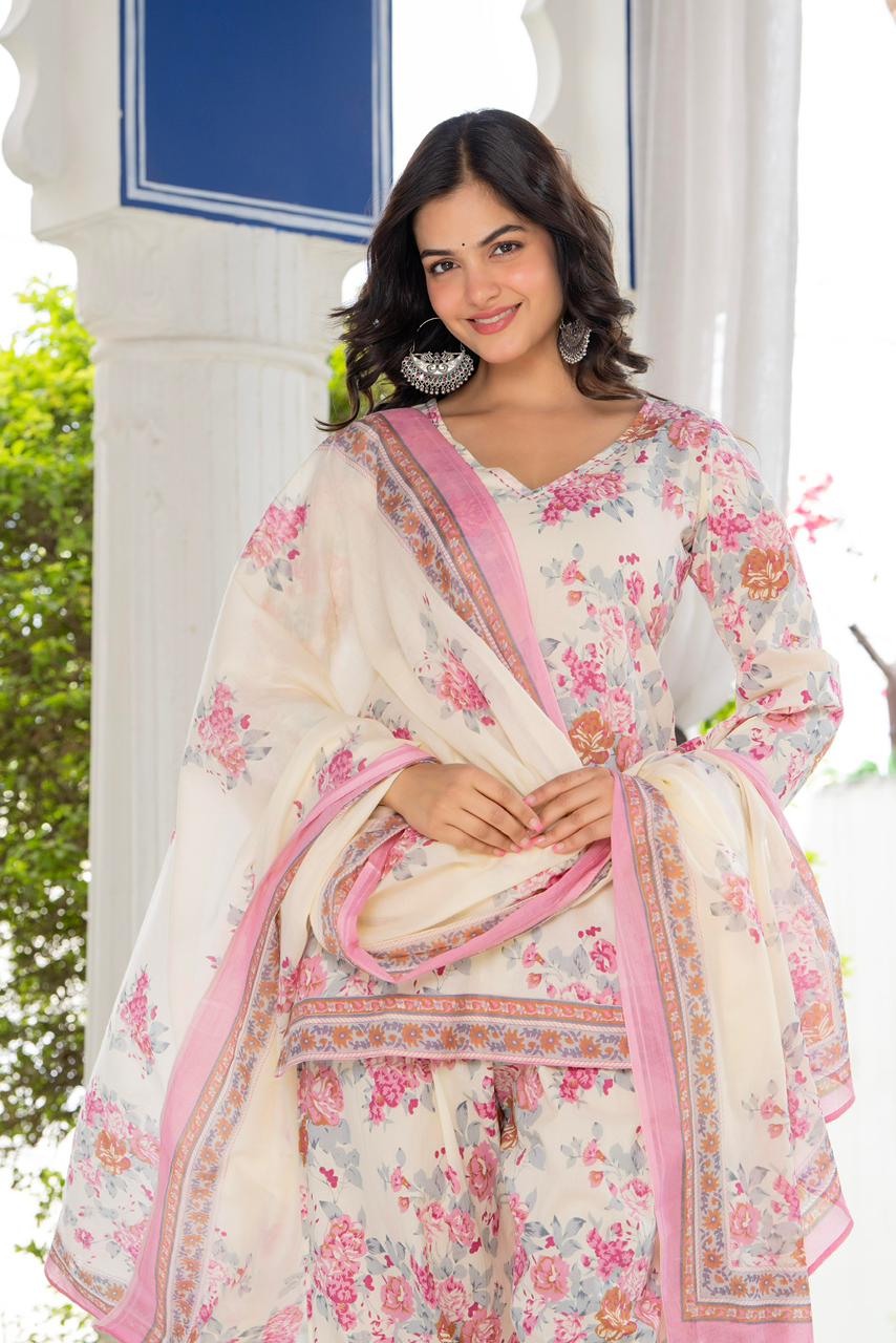ROSE BLOOM FARSI SALWAR SET